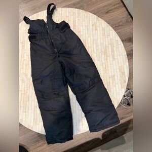 Cat & Jack Black Kids Overalls Snow pants